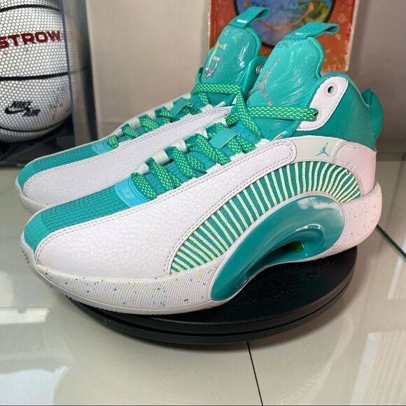 🆕 Guo Ailun x Air Jordan 35 GS 'Jade' - Picture 3 of 13